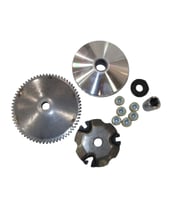 HONDA ACTİVA ÖN VARYATÖR SETİ KOMPLE DİŞLİLİ