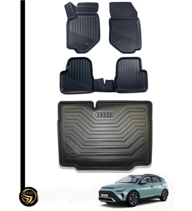 Hyundai Bayon 3D Havuzlu Paspas Ve Bagaj Havuzu İkili Set