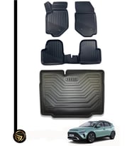 Hyundai Bayon 3D Havuzlu Paspas Ve Bagaj Havuzu İkili Set