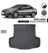 Fiat Linea Bagaj Havuzu 2007 Sonrası Havuzlu Bagaj Paspası