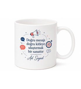 Reklamcıya Hediye Reklam Ajansı Hedef Kitle Kampanya Kurgulama Baskılı Kupa Bardak