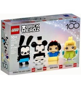 LEGO 40622 BrickHeadz Disney 100. Kutlama Mickey Mouse, Pamuk Prenses, Tinkerbell & Oswald Şanslı