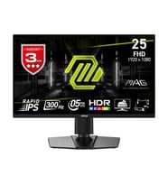 MSI 24.5 RAPID IPS MAG 255PFX 0.5MS 300HZ HDMI-DP PIVOT GAMING MONİTÖR 1920X1080
