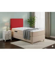 BAZA BAŞLIK KILIFI 110X70CM KIRMIZI RENK LASTİKLİ ESNEK KALİTELİ KUMAŞ