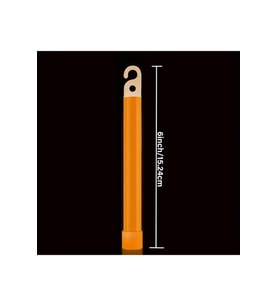 15 cm Turuncu Glow Işık Karanlıkta Parlayan Fosforlu Çubuk Yılbaşı Parti Acil Durum İşaret Çubuğu