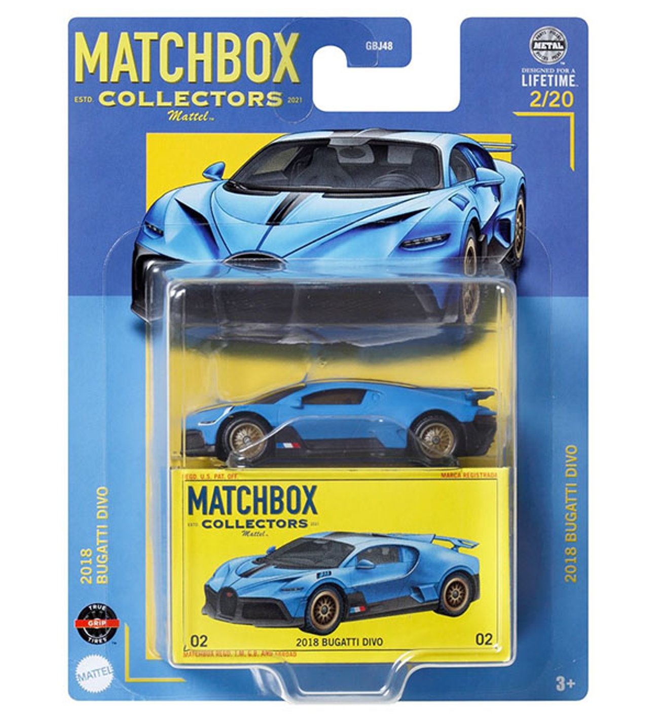 Matchbox Collectors - 2018 Bugatti Divo (1/64)