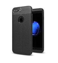 Apple iPhone 7 Plus Uyumlu Kılıf Zore Niss Silikon Kapak (Siyah)