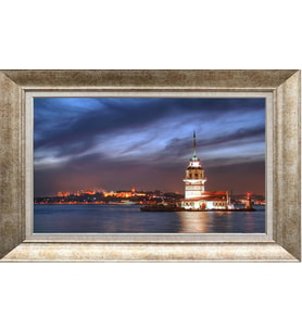 GÜMÜŞ ÇERÇEVELİ TABLO N1114
