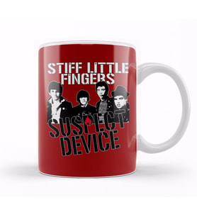 Stiff Little Fingers Kupa Bardak Porselen