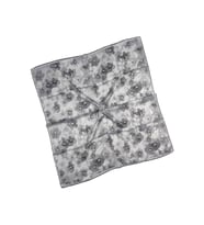 Mısırlı Eşarpları Silky Cocoon Trend Polyester Twill Sport Eşarp (Gri)