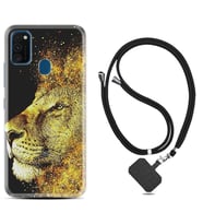 Samsung M21 M22 M23 M30 M31S M32 Kılıf Boyun Askılı Silikon Leon 1323