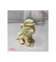 YY0855 Yılbaşı Şapkalı Köpek Silikon Kalıp