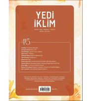 Yedi İklim Dergi 415.Sayı Ekim 2024 (STD)