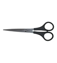 2215 M-528 Plastik Saplı Düz Makas No: 6 İnç / 15,24 Cm - Paslanmaz Çelik