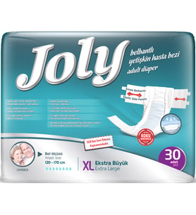 Joly Yetişkin Bezi Bel Bantlı XL - Ekstra Large - Extra Large 30 Adet
