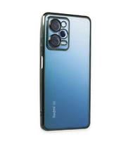 Note 12 Pro 5g Kılıf  Lensli  - Yeşil