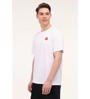 Lotto M-BILLY TEE 4FX 101930086 Erkek Tişört Beyaz S-XXL