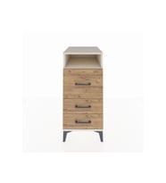 Kronos Komodin Tek Raflı 3 Çekmeceli 44x59x96 Aytaşı-Çam