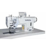 Typical GC9751HD3-J Çift İğne Büyük Mekik İptalli İplik Kesicili Kilit Dikiş Mik.Yağ D.Drive (Kalın Mat.)