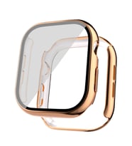 Apple Watch 10/11 Serisi 42mm Electroplatink Çerçeveli Parlak Kenarlı Ekran Koru