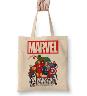 Marvel Avengers Bez Çanta Uzun Saplı