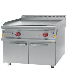 CSA Karacasan 900 Seri Dolaplı 80 cm Elektrikli Yarı Kanallı Izgara 80x90x85Cm