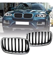 Bmw X5 E70 X6 E71 Ön Panjur Krom/Siyah 2012-2014 51137305589/590