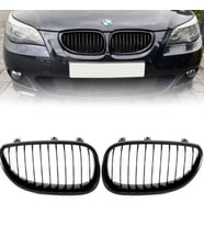 Bmw E60 Ön Panjur Seti Parlak Siyah 2004-2009 51712155446/447