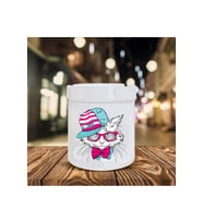 Cool Kedi Temalı Seramik Şık Küllük