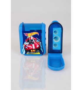 YENİ SEZON LİSANSLI HOT WHEELS "2 ADET" ÇİFT BIÇAKLI KALEMTRAŞ