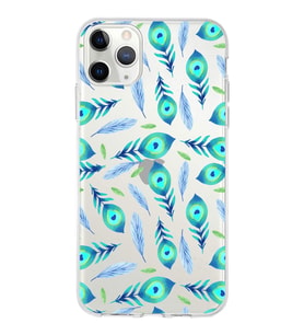 PrintiFy Apple  iPhone 11 Pro Max ile Uyumlu 1mm Slim Fit Nazar Boncuğu 3 Baskılı Şeffaf  Kılıf