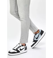 Nike Ebernon Low Prem Erkek Günlük Spor Ayakkabı (Beyaz-Siyah)