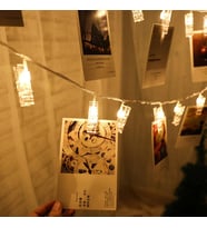 Işıklı Mandallı Fotoğraf Albümü 5M - 30 LED