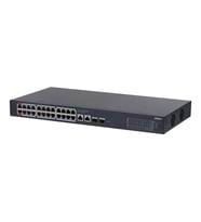 DAHUA 24port CS4228-24GT-240 Gigabit 2-FSP 2-Uplink 240w Full PoE Cloud Switch