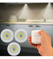 Cob Led Aydınlatma Pilli Kumandalı 3 Adet Volemi V-3+1