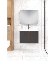 %100 Mdf 80 cm Lavina Banyo Dolabı