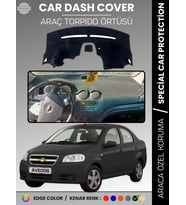 CHEVROLET AVEO (2006-2011) Torpido Örtüsü Ön Göğüs Torpido Koruma Tam Uyum Kaymaz Hızlı Montaj