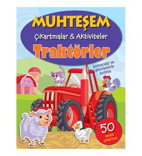 Muhteşem Çıkartmalar ve Aktiviteler - Traktörler