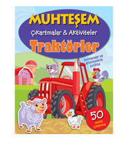 Muhteşem Çıkartmalar ve Aktiviteler - Traktörler