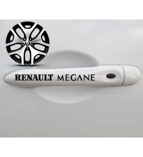Megane Kapı Kolu Sticker 10Adet MD3
