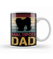 Maltipoo Dad 01 Kupa Bardak Porselen