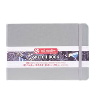 Talens Art Creation Sketchbook Sert Kapak Eskiz Defteri 140 gr 21x14,8 cm 80 yp SILVER 