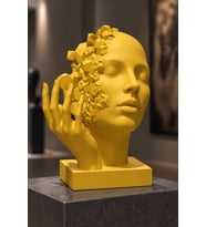 Parçalanmış Huzur Heykeli Dekoratif Biblo