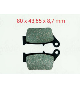 Yamaha Xmax 250 Arka Fren Disk Balatası Fa678 (2014-2016) Vt