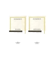 Ilyada Odysseia 2 Kitap Set Homeros Karton Kapak