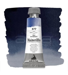 Maimeri Blu Tüp Sulu Boya 12 ml S2 No:377 Faience Blue