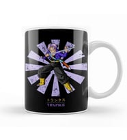 Trunks Retro Japanese Dragon Ball Z Kupa Bardak Porselen