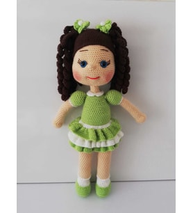 Fıstık Bebek Amigurumi Organik Oyuncak