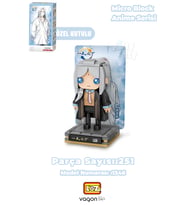 Loz Micro Anime Serisi 1346 Modeli 251 Parça Dekoratif Oyuncak Yapım Seti Yapı Blok FFLZ-1346
