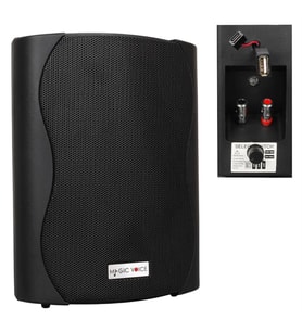 Magicvoice F-LHY5S 5.25 İnç 13.5 Cm Hat Trafolu Duvar Tipi Sütun Okul Cami Hoparlör 20W RMS 180W Peak MP3 USB Uyumlu